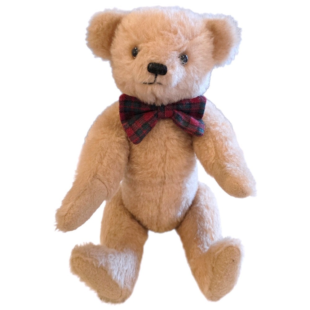 Vtg D. Ondra Artist Teddy‎ Bear 14" Tall Jointed Mohair Signed Original Tag OOAK